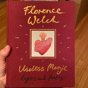 Florence Welch useless magic lyrics and poetry book